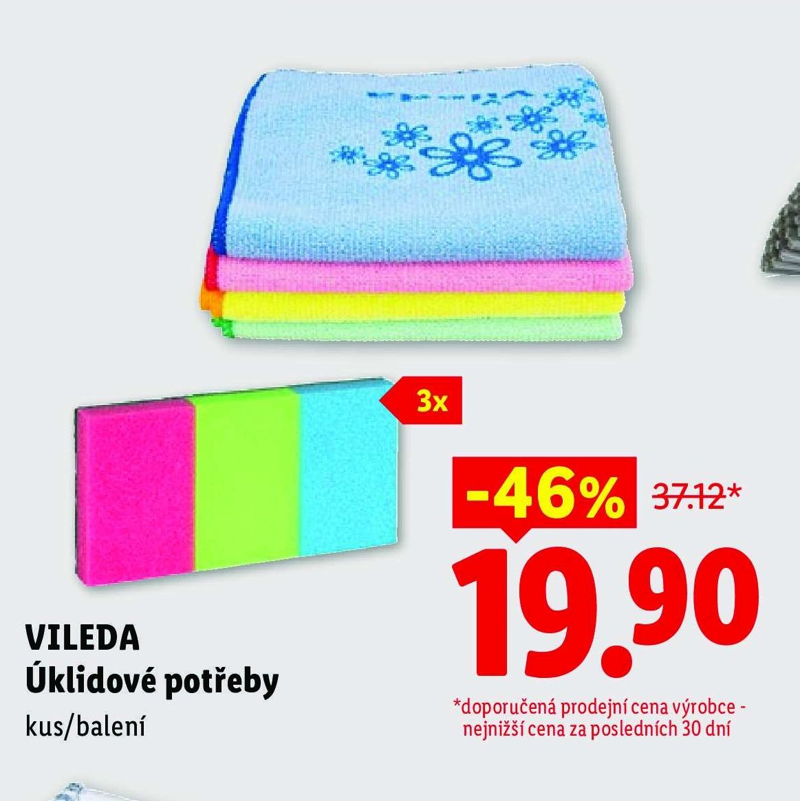 Vileda úklidové potřeby