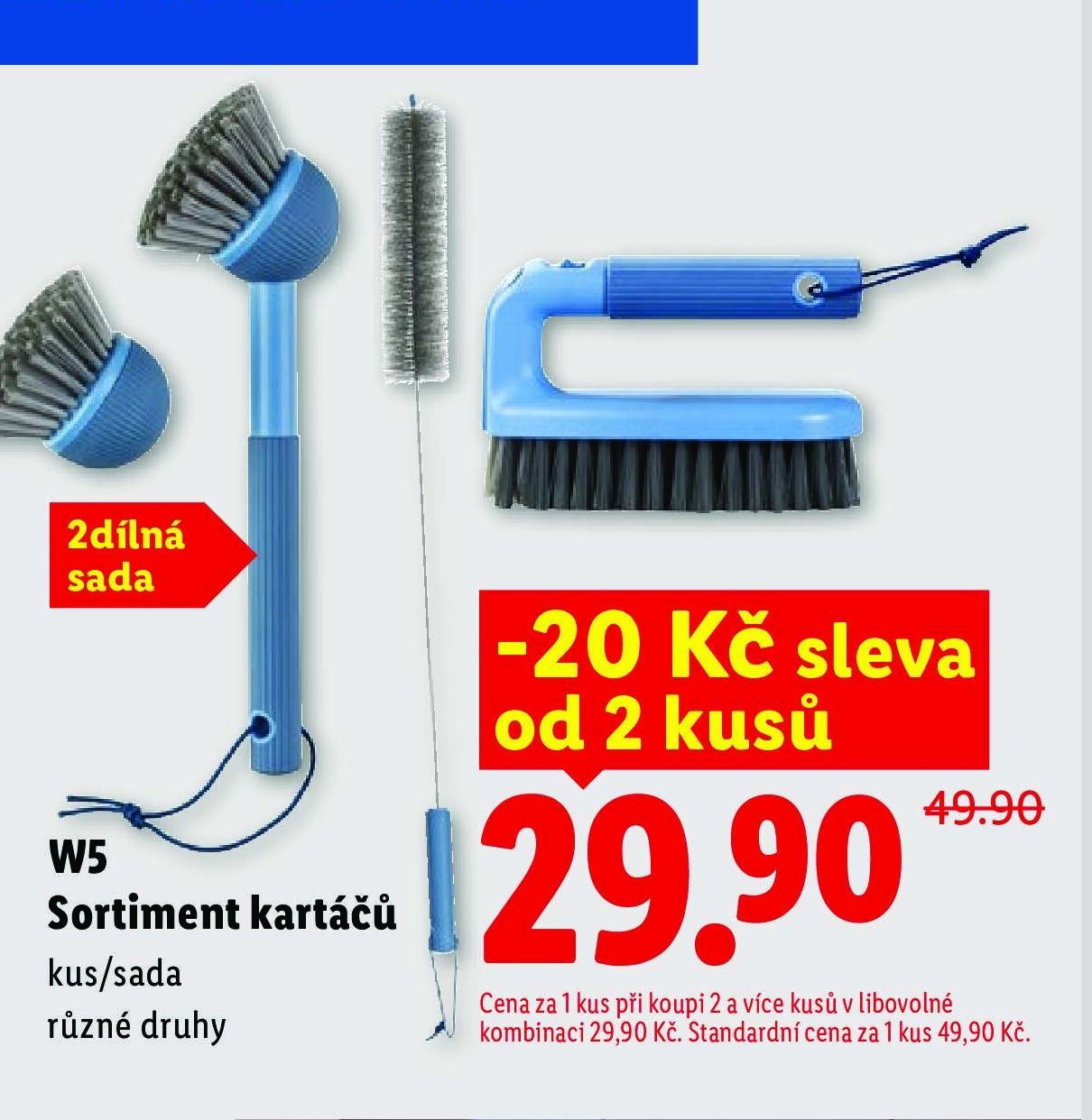 W5 sortiment kartáčů