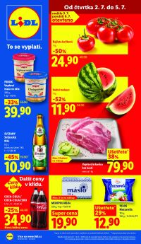 akční leták Lidl 2.7.2026-5.7.2026