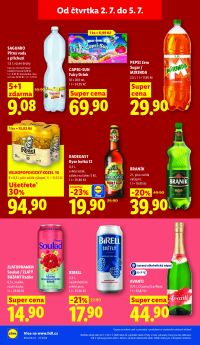 akční leták Lidl 2.7.2026-5.7.2026