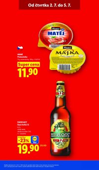 akční leták Lidl 2.7.2026-5.7.2026