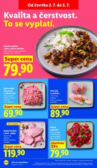 akční leták Lidl 2.7.2026-5.7.2026