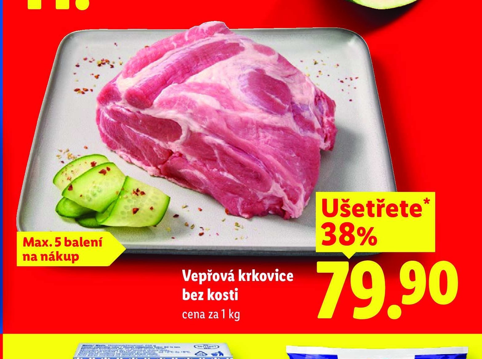 Vepřová krkovice bez kosti