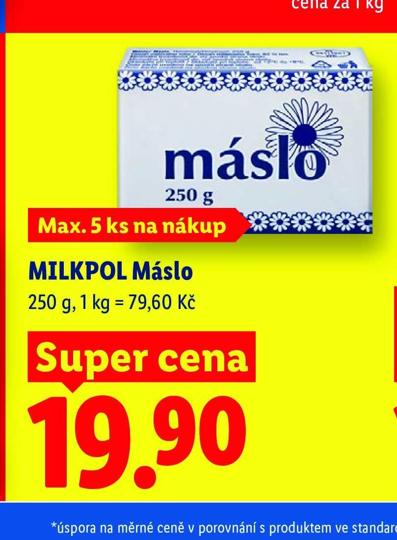MILKPOL Máslo