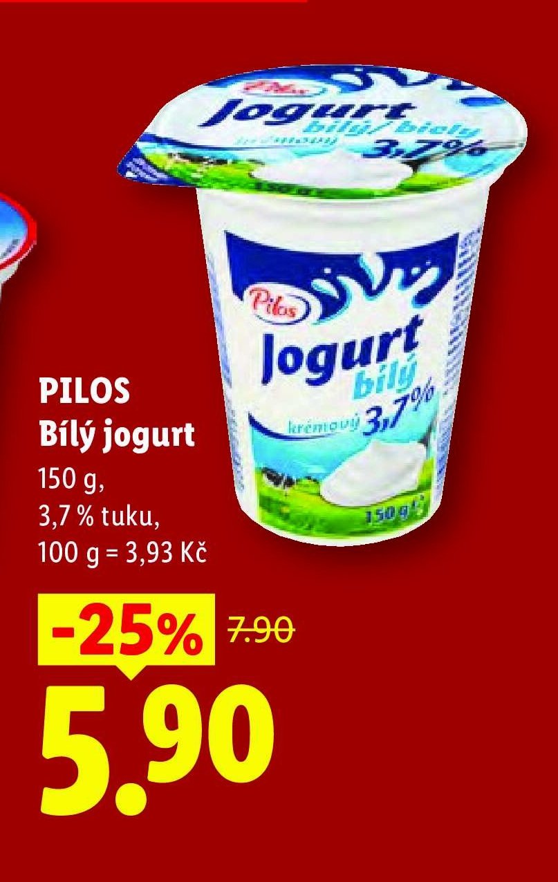 PILOS Bílý jogurt