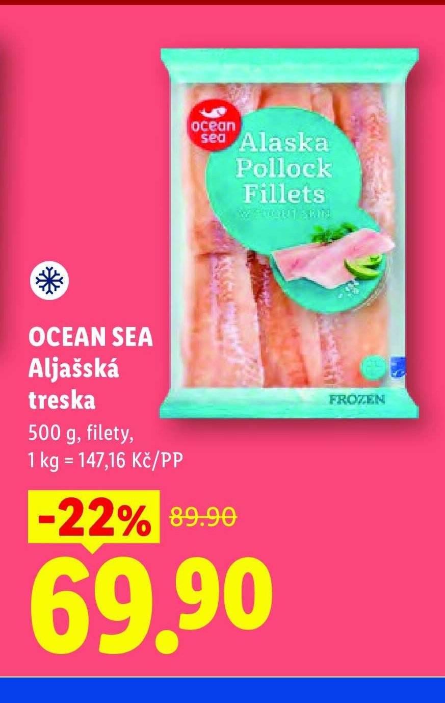 OCEAN SEA Aljašská treska