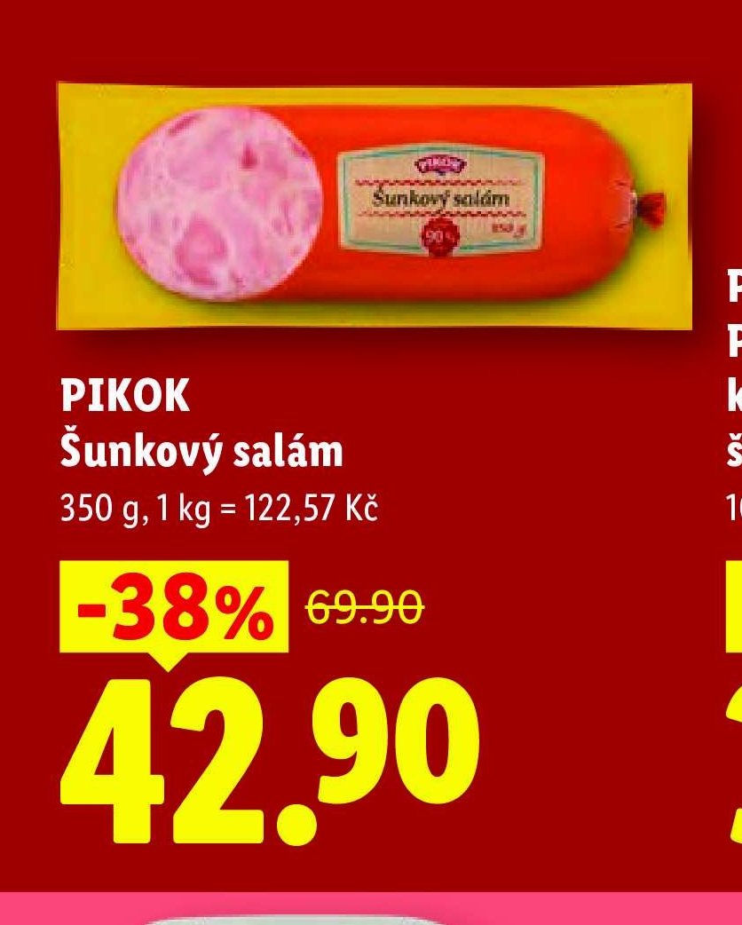 PIKOK Šunkový salám