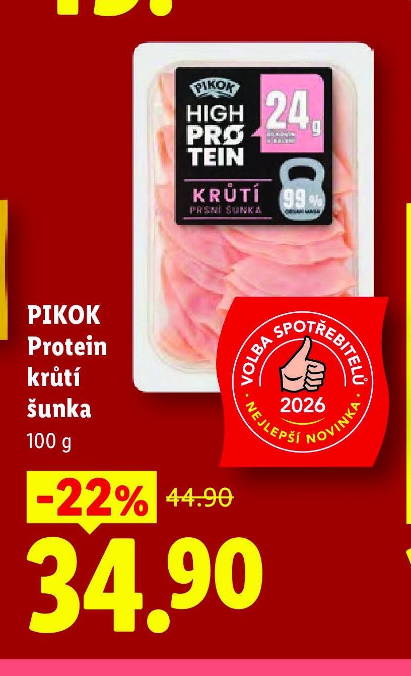 PIKOK Protein krůtí šunka