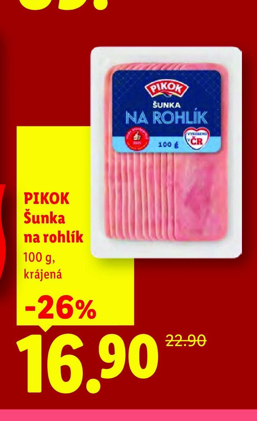 PIKOK Šunka na rohlík