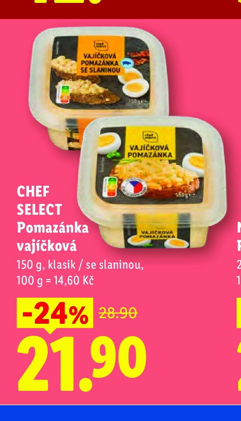CHEF SELECT Pomazánka vajíčková