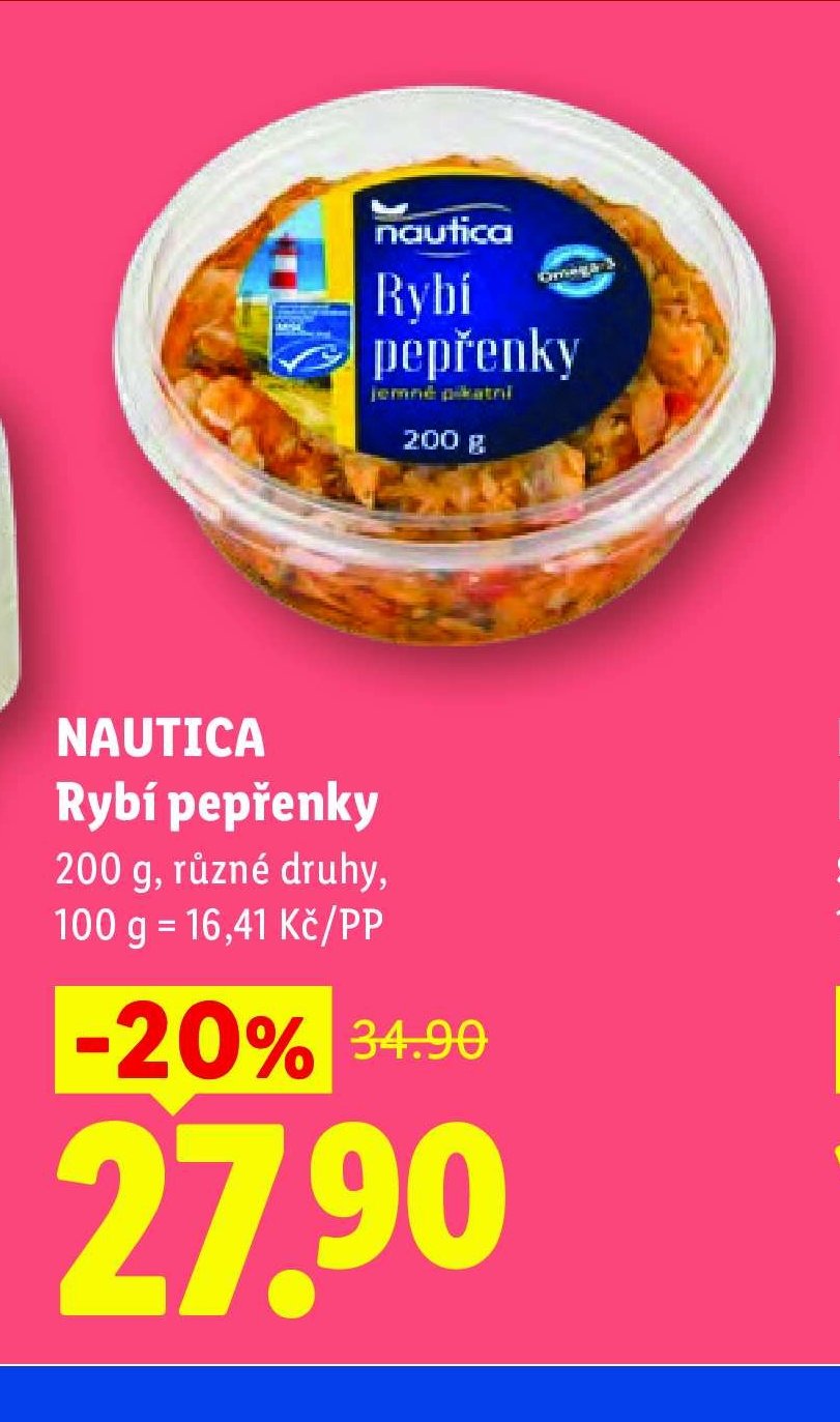 NAUTICA Rybí pepřenky