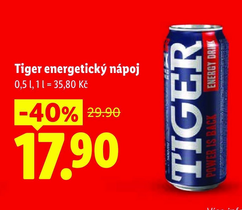Tiger energetický nápoj