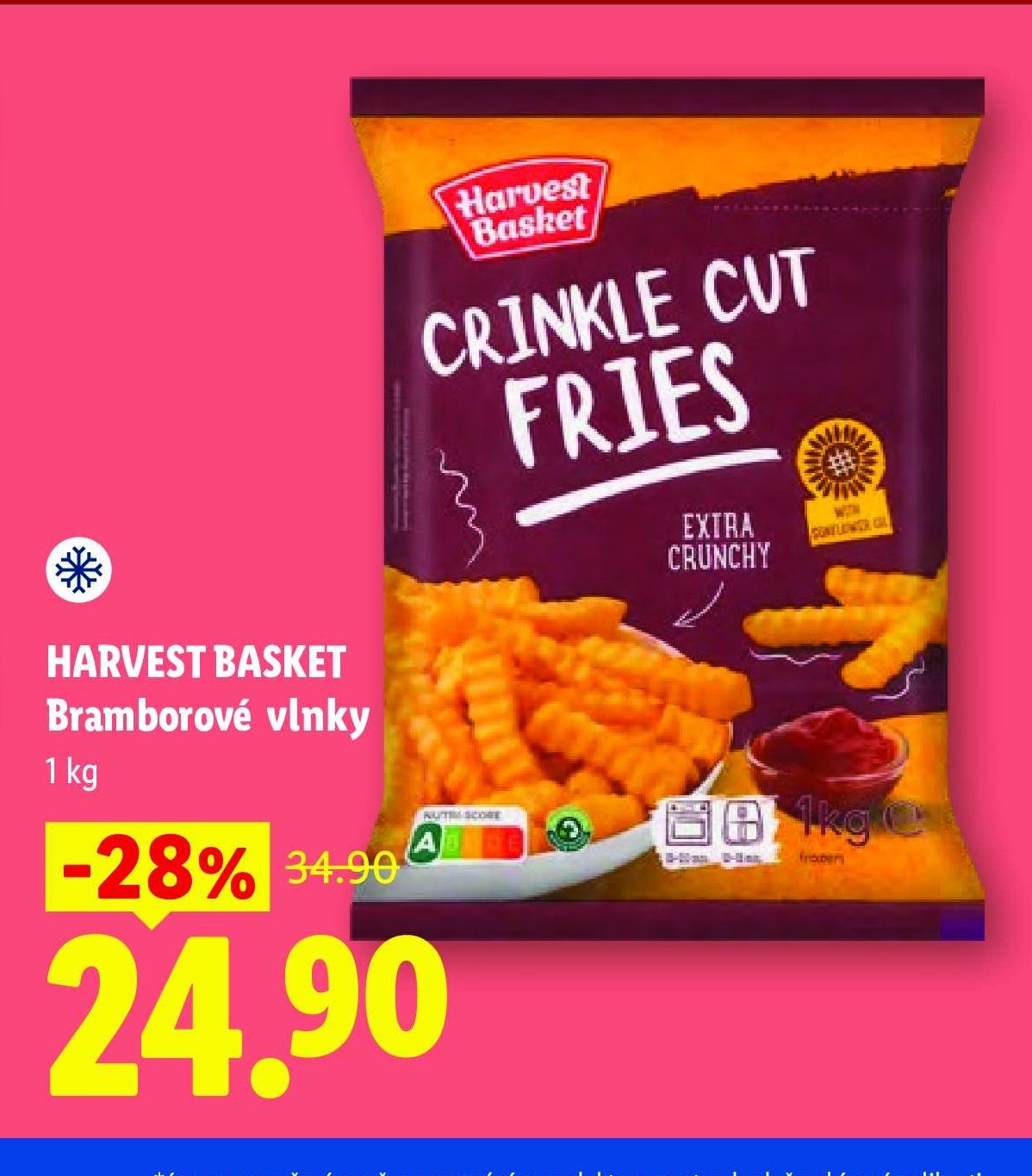 HARVEST BASKET Bramborové vlnky