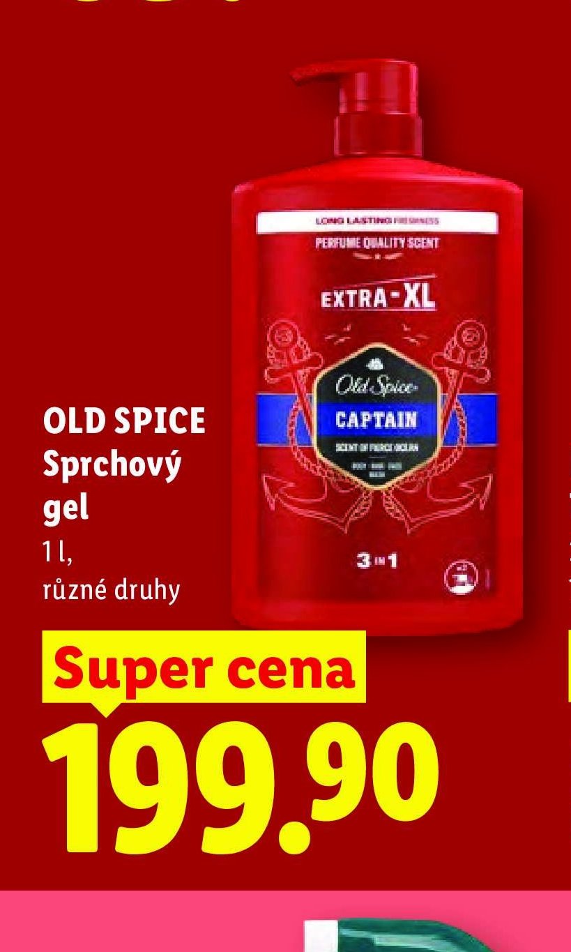 OLD SPICE Sprchový gel 1 l