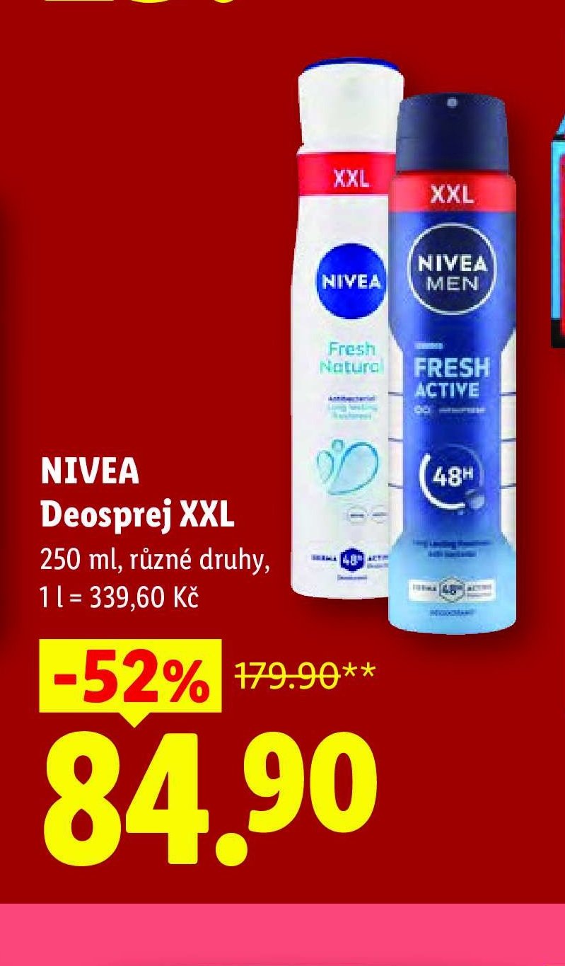 NIVEA Deosprej XXL 250 ml