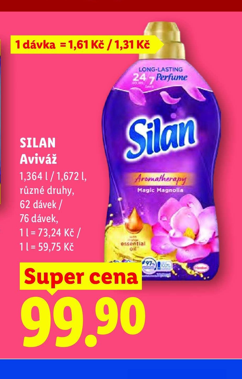 SILAN Aviváž 1,364 l / 1,672 l