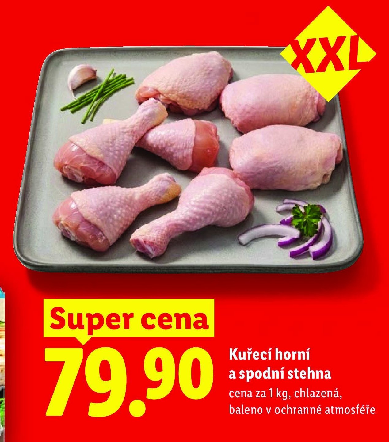 Kuřecí horní a spodní stehna