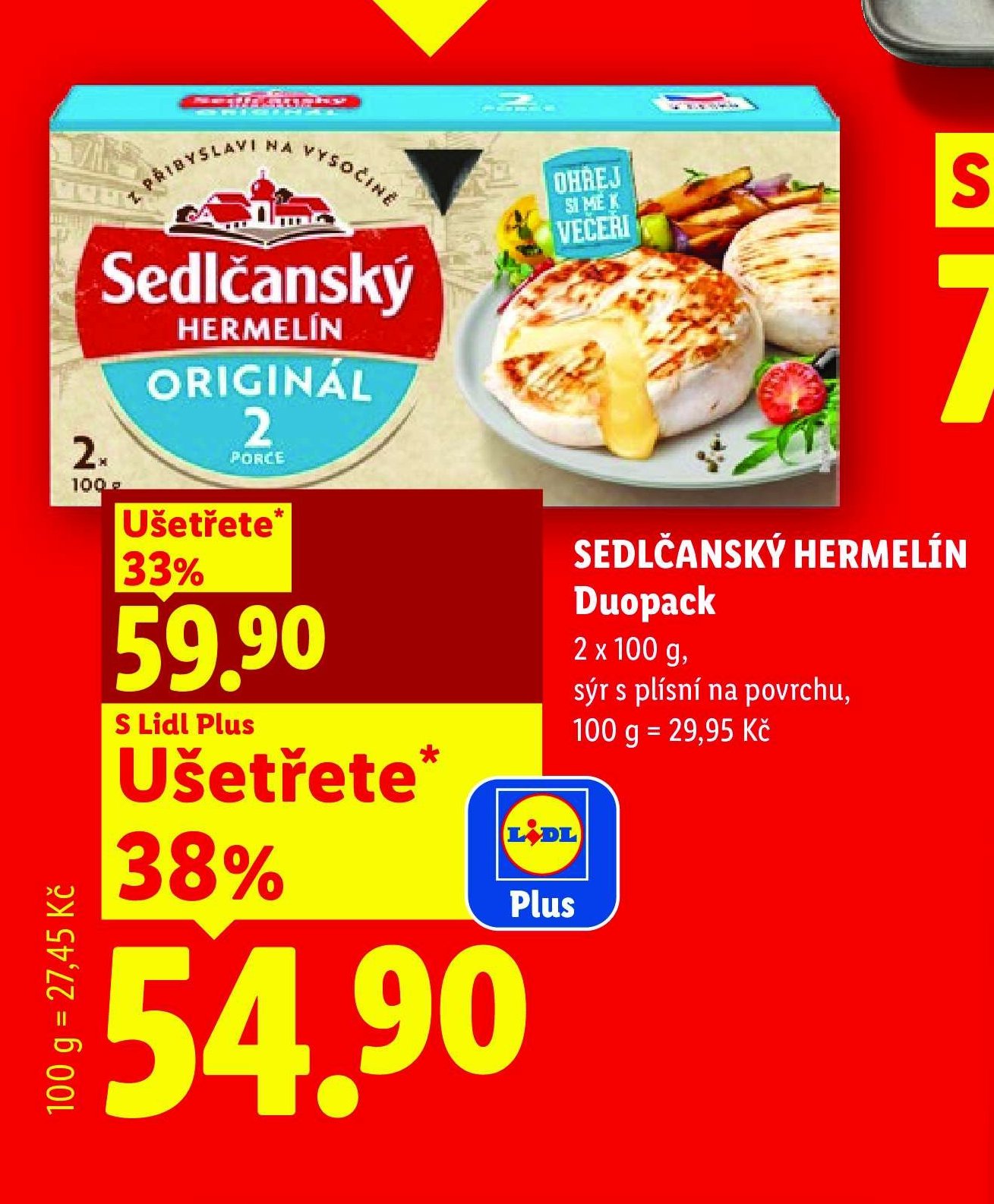 Sedlčanský Hermelín Duopack