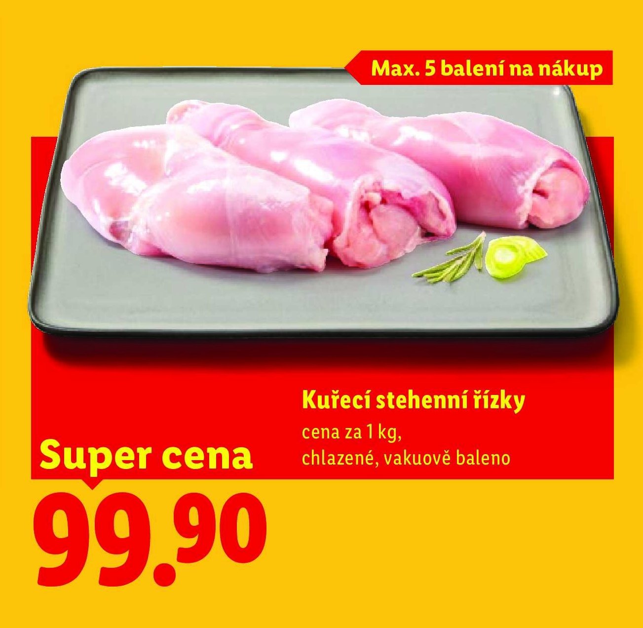 Kuřecí stehenní řízky