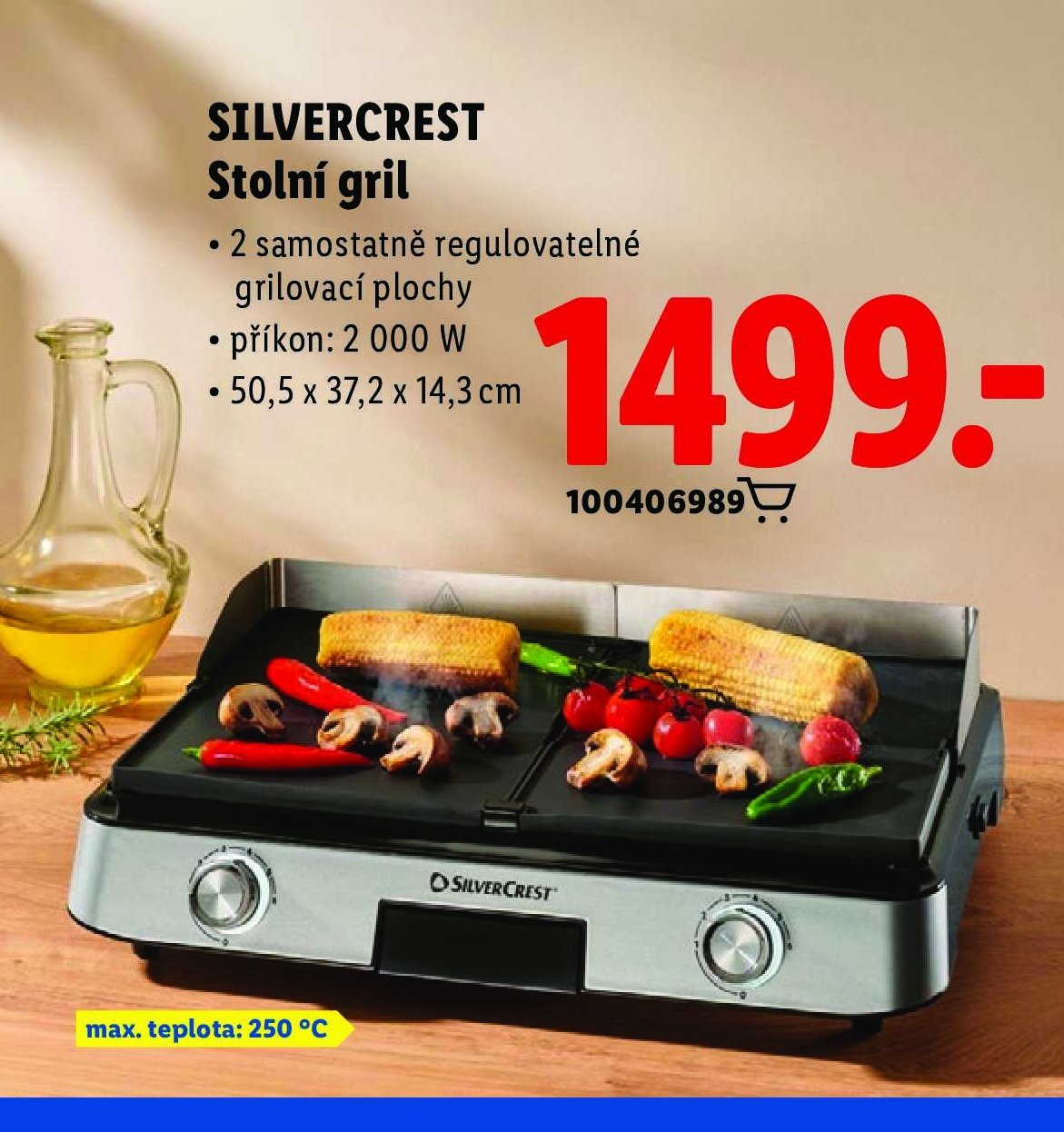 SILVERCREST Stolní gril