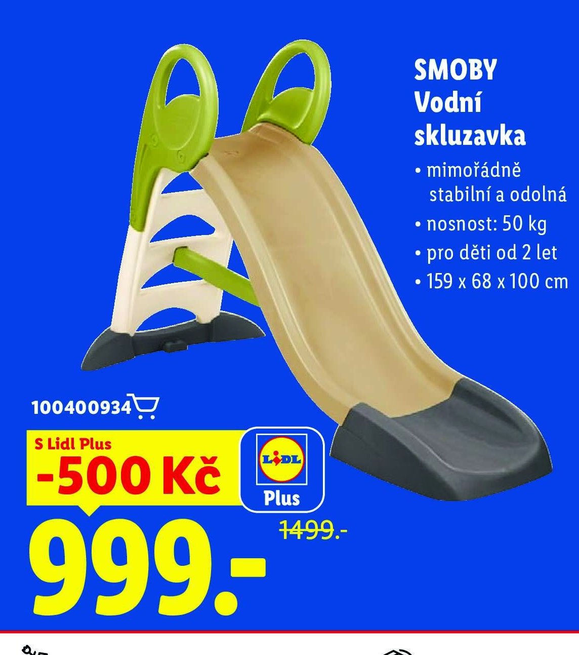 SMOBY Vodní skluzavka