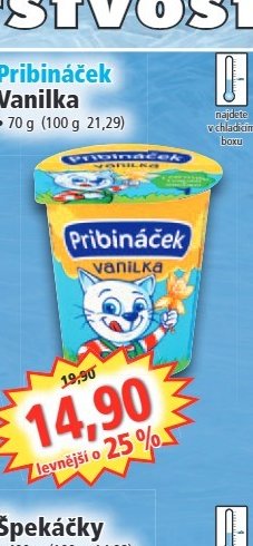 Pribináček Vanilka