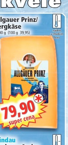Allgauer Prinz/ Bergkäse