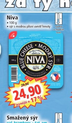 Niva sýr s modrou plísní
