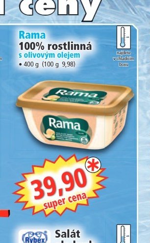 Rama 100% rostlinná s olivovým olejem