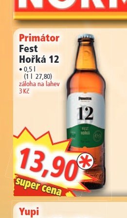 Primátor Fest Hořká 12