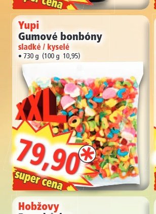 Yupi Gumové bonbóny