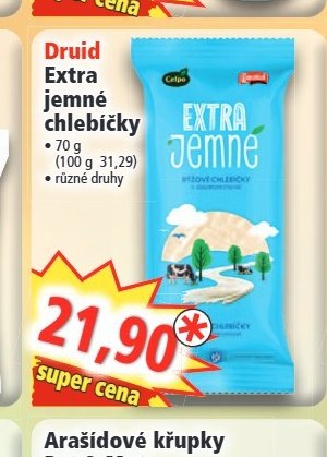 Druid Extra jemné chlebíčky