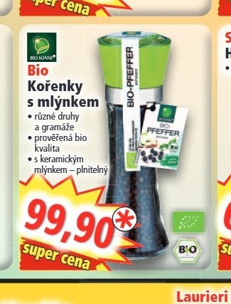 Bio Kořenky s mlýnkem