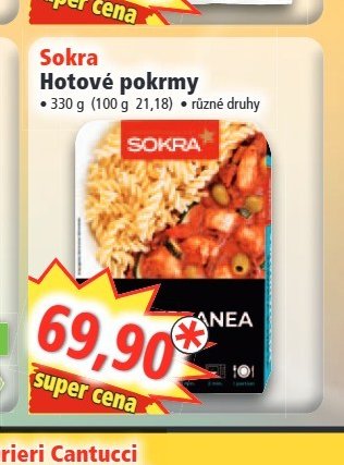 Sokra Hotové pokrmy
