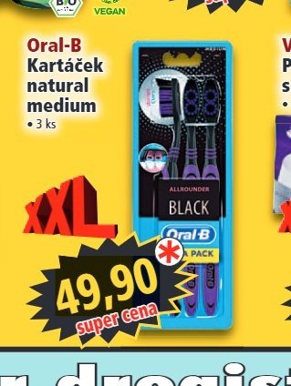 Oral-B Kartáček natural medium