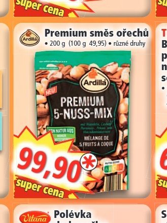Premium směs ořechů