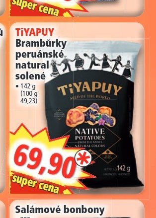 TIYAPUY Brambůrky peruánské