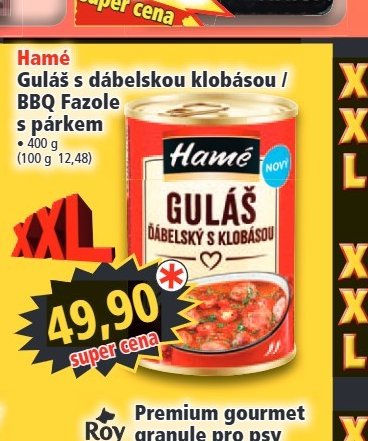 Hamé Guláš s ďábelskou klobásou