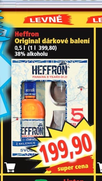 Heffron Original dárkové balení 0,5 l