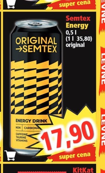 Semtex Energy 0,5 l
