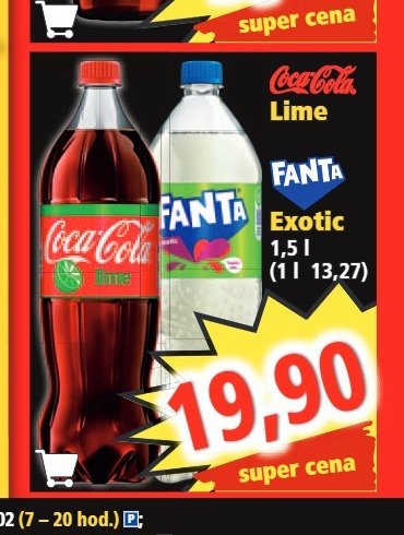 Coca-Cola / Fanta Exotic 1,5 l