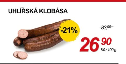 UHLÍŘSKÁ KLOBÁSA