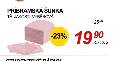 PŘÍBRAMSKÁ ŠUNKA