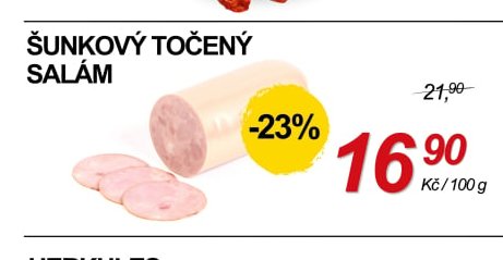 ŠUNKOVÝ TOČENÝ SALÁM