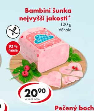 Bambini šunka nejvyšší jakosti