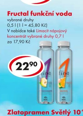 Fructal funkční voda