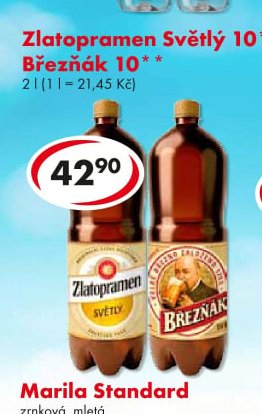 Zlatopramen Světlý 10 / Březňák 10