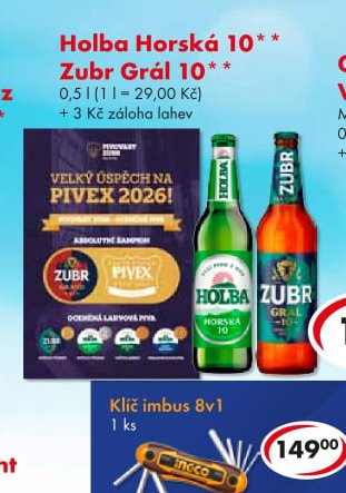 Holba Horská 10 / Zubr Grál 10