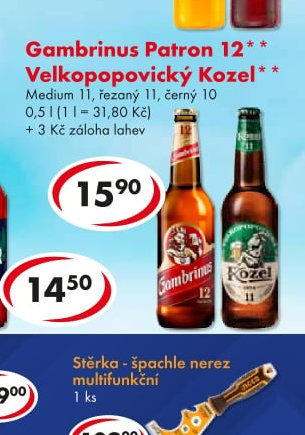 Gambrinus Patron 12 / Velkopopovický Kozel