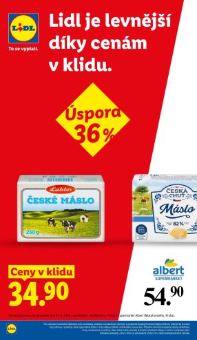 akční leták Lidl 29.6.2026-1.7.2026
